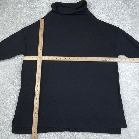 Free People We The Free Bella Vista Tunic Top Black Oversized - Picture 11 of 14